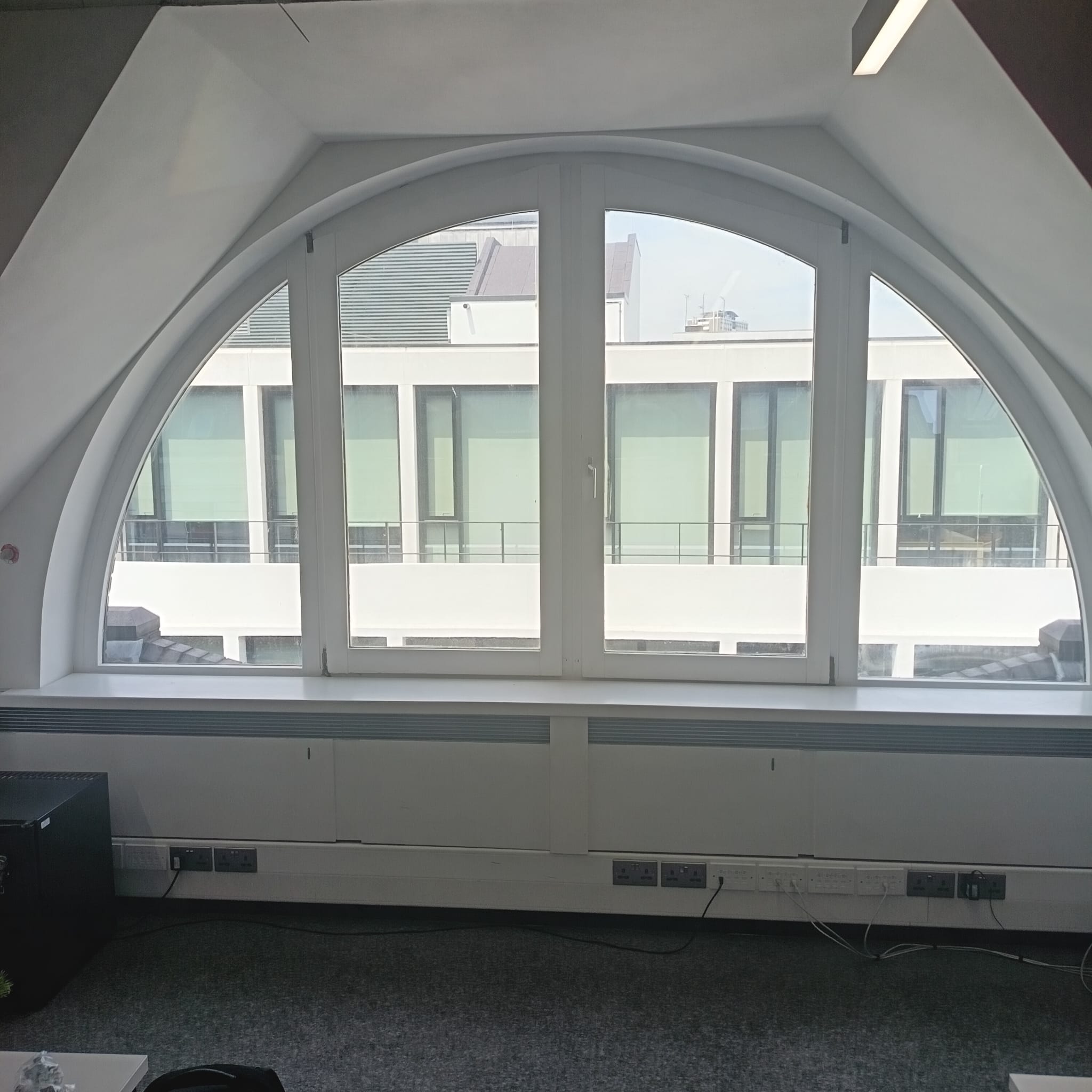 Shaped Window Blinds – Office in Farringdon, London